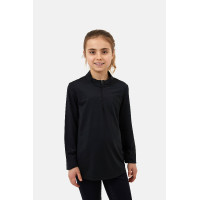 Horze Young Rider Emmie verkoelend trainings-T-shirt met lange mouwen Zwart