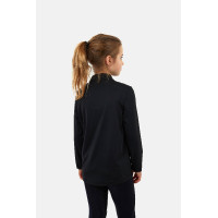 Horze Young Rider Emmie verkoelend trainings-T-shirt met lange mouwen Zwart