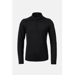 T-shirt d'entrainement Horze Young Rider rafraîchissant Emmie manches longues Noir