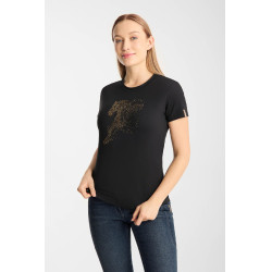 T-shirt Horze Western Kathrin dames Zwart