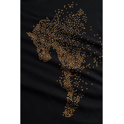 T-shirt Horze western Kathrin femme Noir T-shirt Horze western Kathrin femme Noir