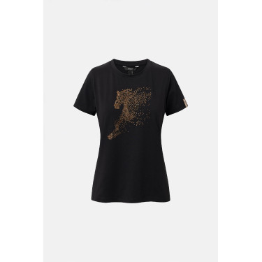 T-shirt Horze western Kathrin femme Noir T-shirt Horze western Kathrin femme Noir
