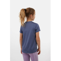T-Shirt Horze Wilda Young Rider manches courtes Gris