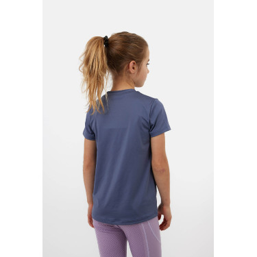 T-Shirt Horze Wilda Young Rider manches courtes Gris