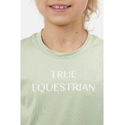 T-Shirt Horze Wilda Young Rider manches courtes Vert céladon T-Shirt Horze Wilda Young Rider manches courtes Vert céladon