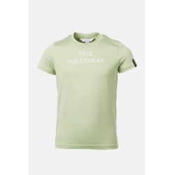 T-Shirt Horze Wilda Young Rider manches courtes Vert céladon T-Shirt Horze Wilda Young Rider manches courtes Vert céladon