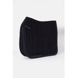 Tapis de selle Horze Velvet Wave dressage Marine odyssey Bleu marine