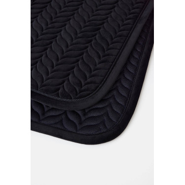 Tapis de selle Horze Velvet Wave dressage Marine odyssey Bleu marine