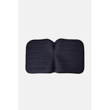 Tapis de selle Horze Velvet Wave dressage Marine odyssey Bleu marine