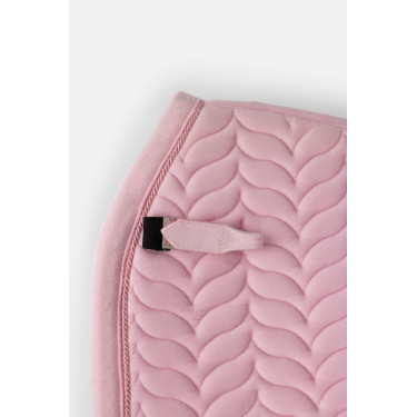 Horze Velvet Wave dressuur zadeldek Lichtroze