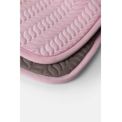 Horze Velvet Wave veelzijdig zadeldek Lichtroze
