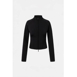 Veste d'entraînement Horze Viveka perforée femme Noir