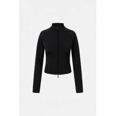 Veste d'entraînement Horze Viveka perforée femme Noir
