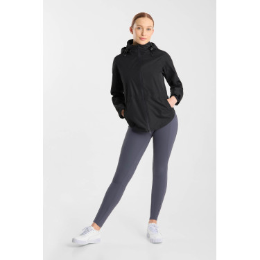 Veste d’équitation Horze Fiora légère imperméable femme Marine foncé Bleu Veste d’équitation Horze Fiora légère imperméable femme Marine foncé Bleu