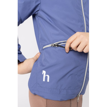 Veste de concours doublée Yona enfant Velvet morning Bleu