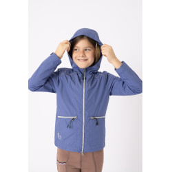 Veste de concours Horze doublée Yona enfant Velvet morning Bleu