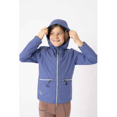 Veste de concours Horze doublée Yona enfant Velvet morning Bleu