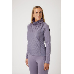 Horze hybride Riley dames paardrijden bodywarmer Koninklijke rozijn Violet