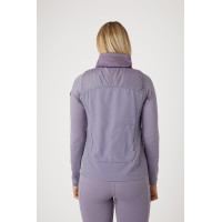 Horze hybride Riley dames paardrijden bodywarmer Koninklijke rozijn Violet