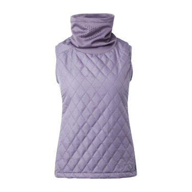 Horze hybride Riley dames paardrijden bodywarmer Koninklijke rozijn Violet
