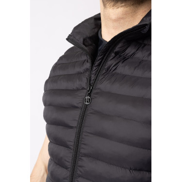 Veste sans manches d'équitation B Vertigo Simon ultralégère rembourrée homme Gris anthracite foncé Veste sans manches d'équitation B Vertigo Simon ultralégère rembourrée homme Gris anthracite foncé