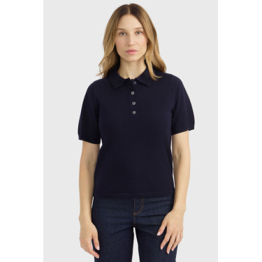 Polo pullover Harcour Cherry femme Marine Bleu marine Polo pullover Harcour Cherry femme Marine Bleu marine