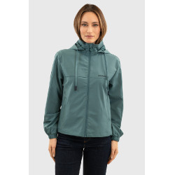 Veste Harcour Boreal femme Paon Bleu