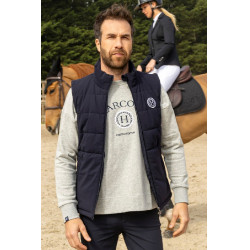 Veste sans manches Harcour Pona homme Marine / blanc Bleu