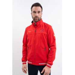 Veste Harcour Menthue Unisexe Swiss Equestrian Friends Rouge Veste Harcour Menthue Unisexe Swiss Equestrian Friends Rouge