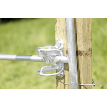 Sluitoptie met hangslot voor Kerbl-weidepoort Sluitoptie met hangslot voor Kerbl-weidepoort