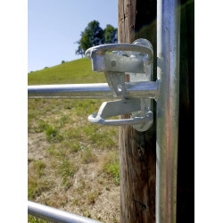 Sluitoptie met hangslot voor Kerbl-weidepoort Sluitoptie met hangslot voor Kerbl-weidepoort