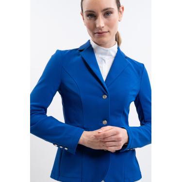 Veste de concours Harcour Aura femme Bleu électrique