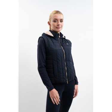 Mouwloos vest Harcour Berla dames Marine Marineblauw