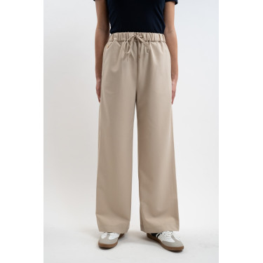 Paisley-broek Harcour Linnen Beige