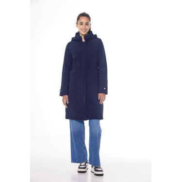 Trench Harcour Taylor chaud femme Marine Bleu marine Trench Harcour Taylor chaud femme Marine Bleu marine