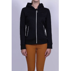 Sweat Zip Harcour Sworm femme Noir Sweat Zip Harcour Sworm femme Noir
