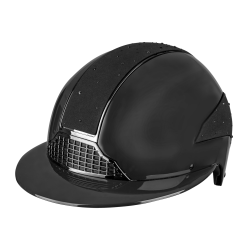 Casque d’équitation Swing H24 Lady Spark Noir brillant paillettes