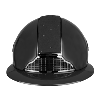 Casque d’équitation Swing H24 Lady Spark Noir brillant paillettes