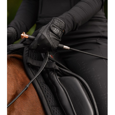 Dressuurzweep Noblesse Waldhausen Zwart / roségoud Dressuurzweep Noblesse Waldhausen Zwart / roségoud
