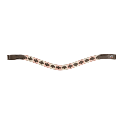 Frontal Waldhausen X-Line Polo marron Rose / beige