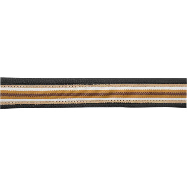 Lederen halster Oxford X-Line Waldhausen zwart Beige
