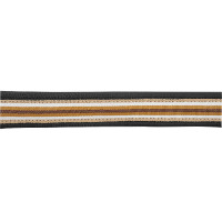 Licol en cuir Oxford X-Line Waldhausen noir Beige