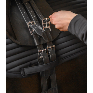 Rallonge de sangle de selle Waldhausen Noir