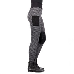 Imperial Riding Diamond Bubble Kneegrip rijlegging Zwart