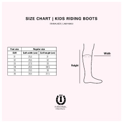 Bottes d'équitation pour enfants Imperial Riding Walker Noir