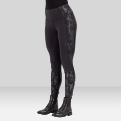 Legging d'équitation Euro-Star Breez FullGrip Noir / camouflage Legging d'équitation Euro-Star Breez FullGrip Noir / camouflage