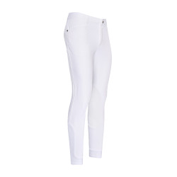 Pantalon d'équitation Euro-Star Camillo KneeGrip Blanc