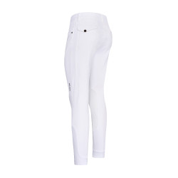 Pantalon d'équitation Euro-Star Camillo KneeGrip Blanc