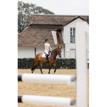 Legging d'equitation Euro-Star Flying Figure FullGrip Blanc
