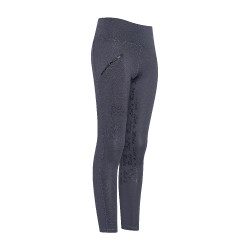 Legging d'équitation Easy Rider Dietse FullGrip enfant Periscope Gris